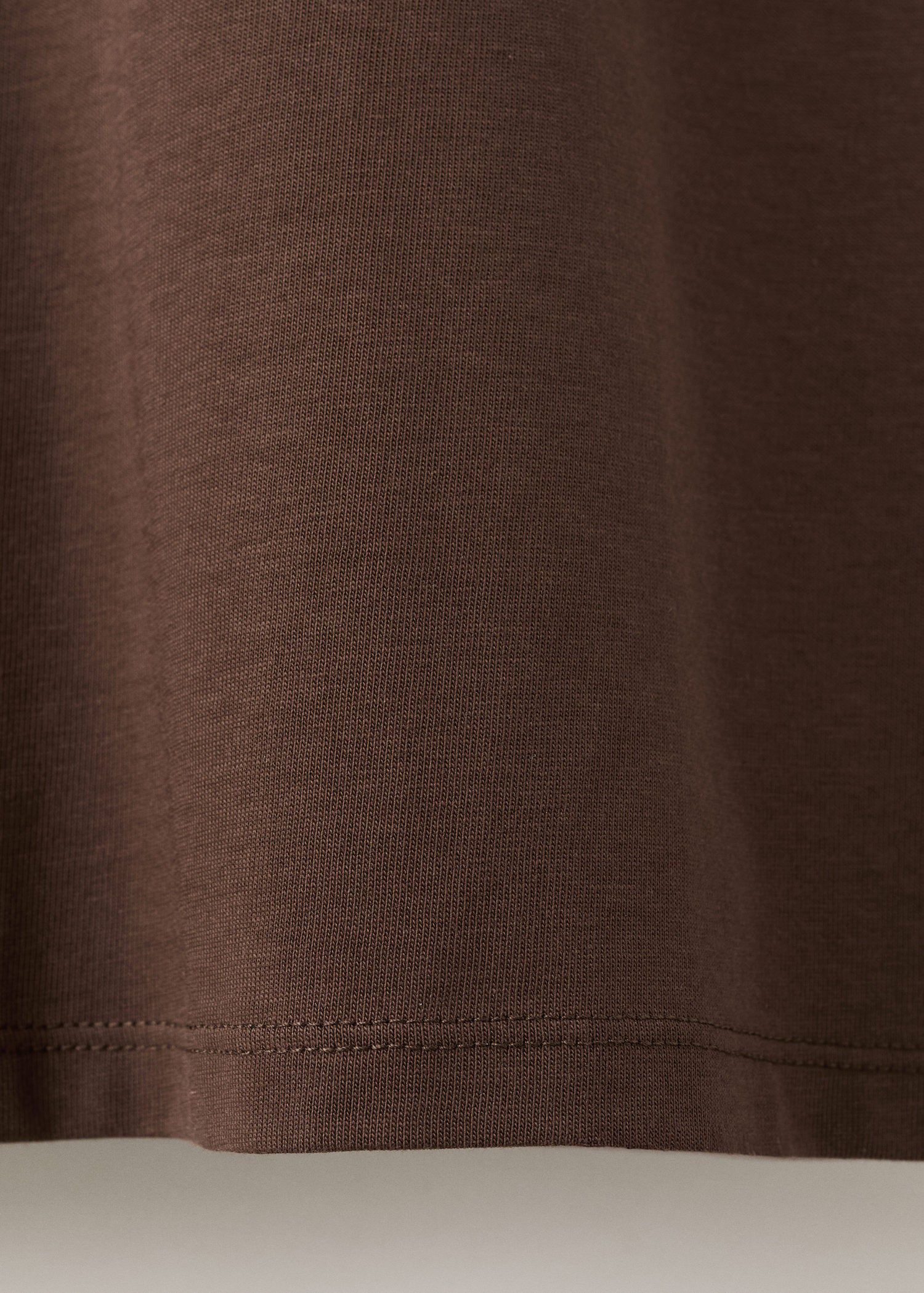 Short-sleeved cotton t-shirt