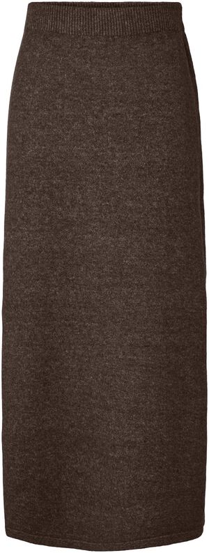 PCSALLY MW ANKLE SKIRT KNT CP BC