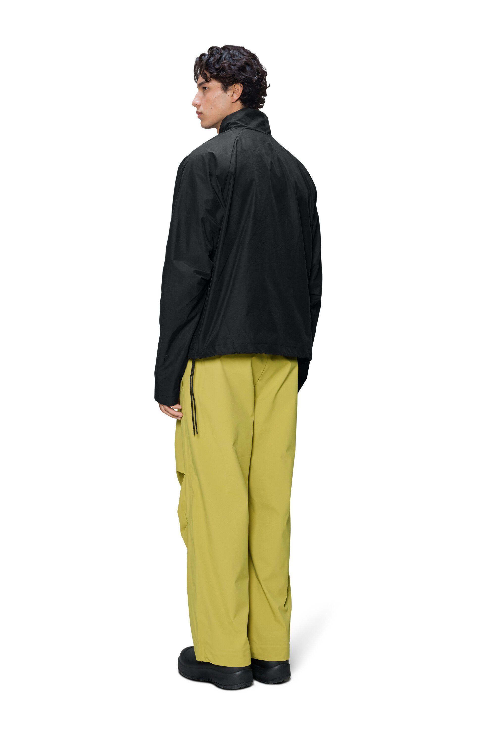 Light Woven Track Top