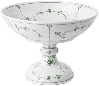 Gr&oslash;n Mussel sk&aring;l p&aring; fod, 80 cl