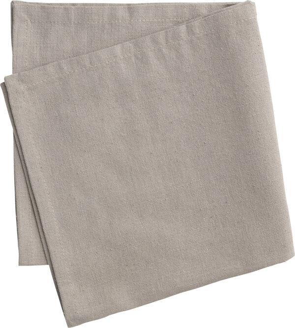 "Tøyserviett 45 x 45 cm Natur 100% ny bomull"