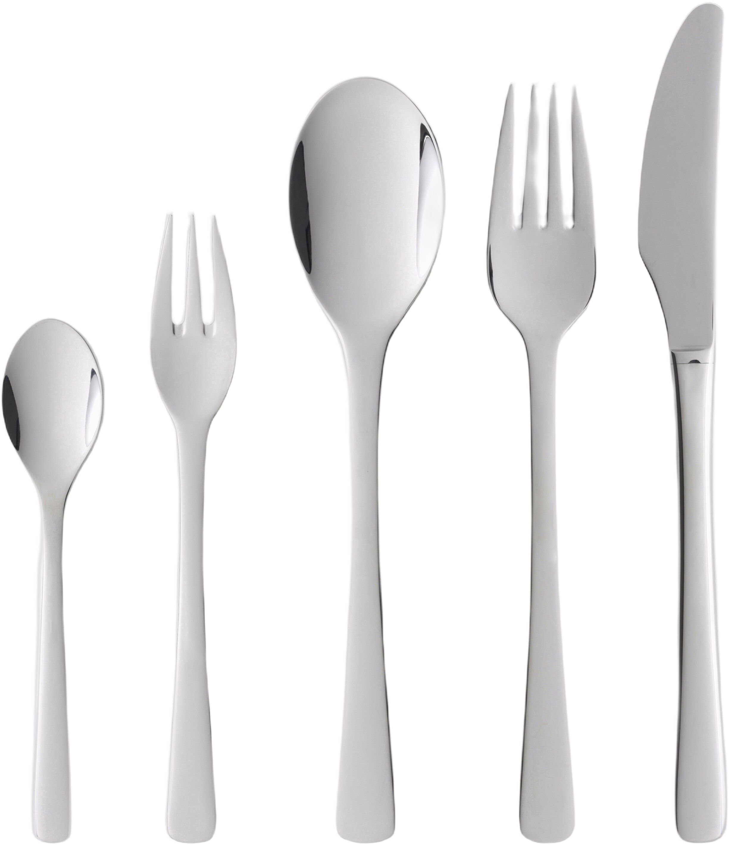 Bestickset Steel Line 60 delar Blankt st&aring;l