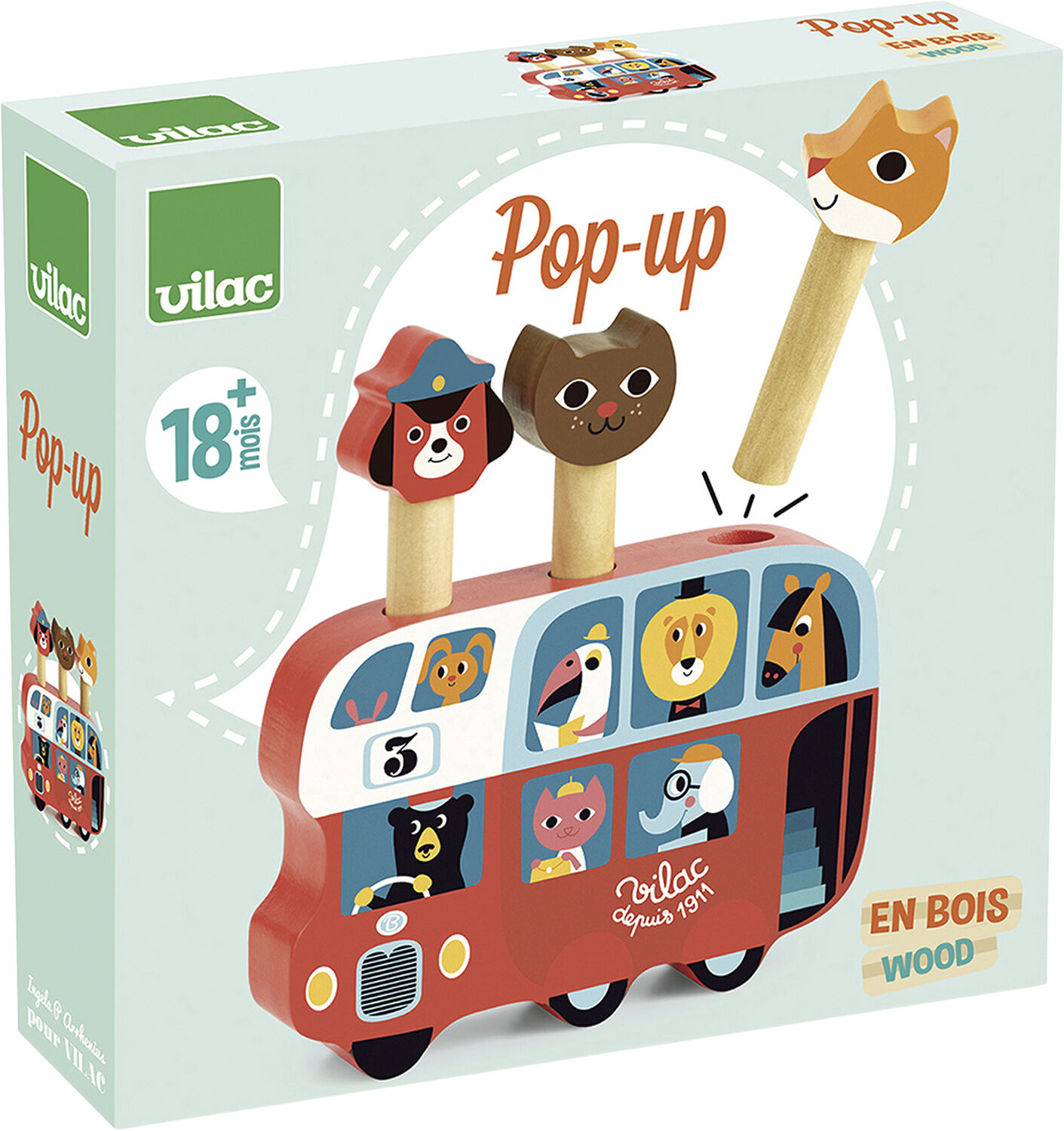 Vilac - Pop-up bus