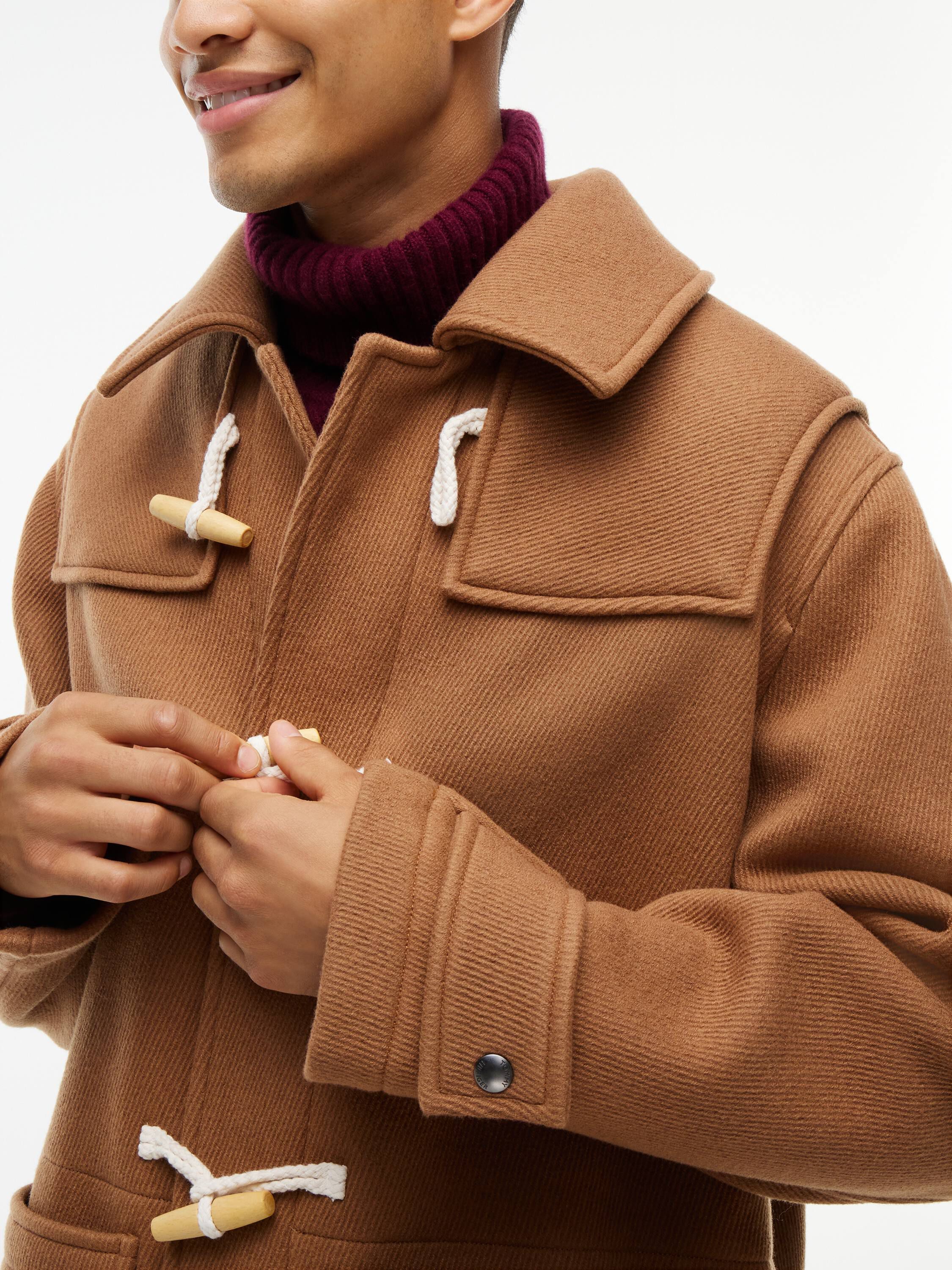 WOOL DUFFLE COAT