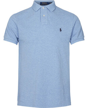 Slim Fit Mesh Polo Shirt