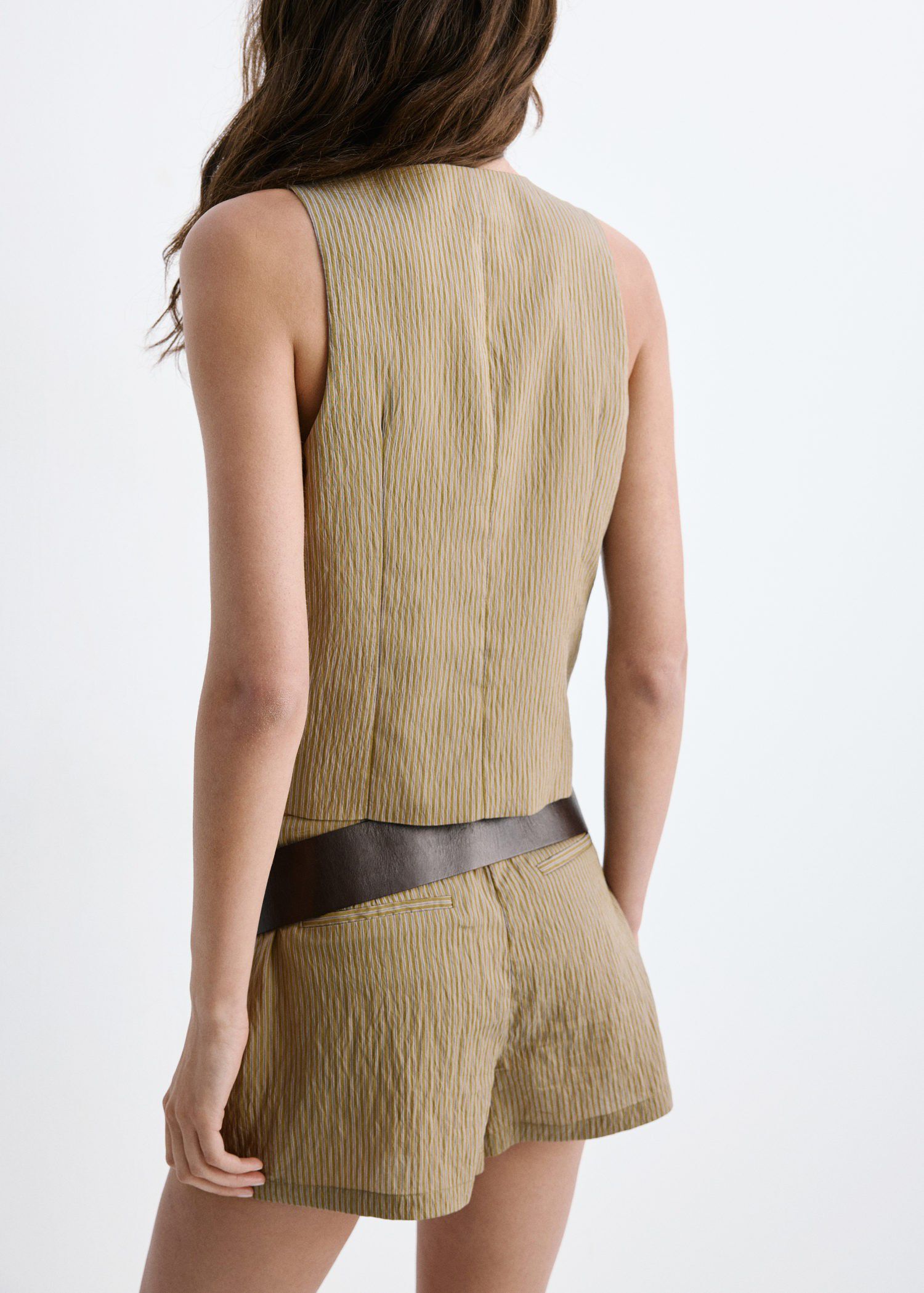 Alamar striped gilet