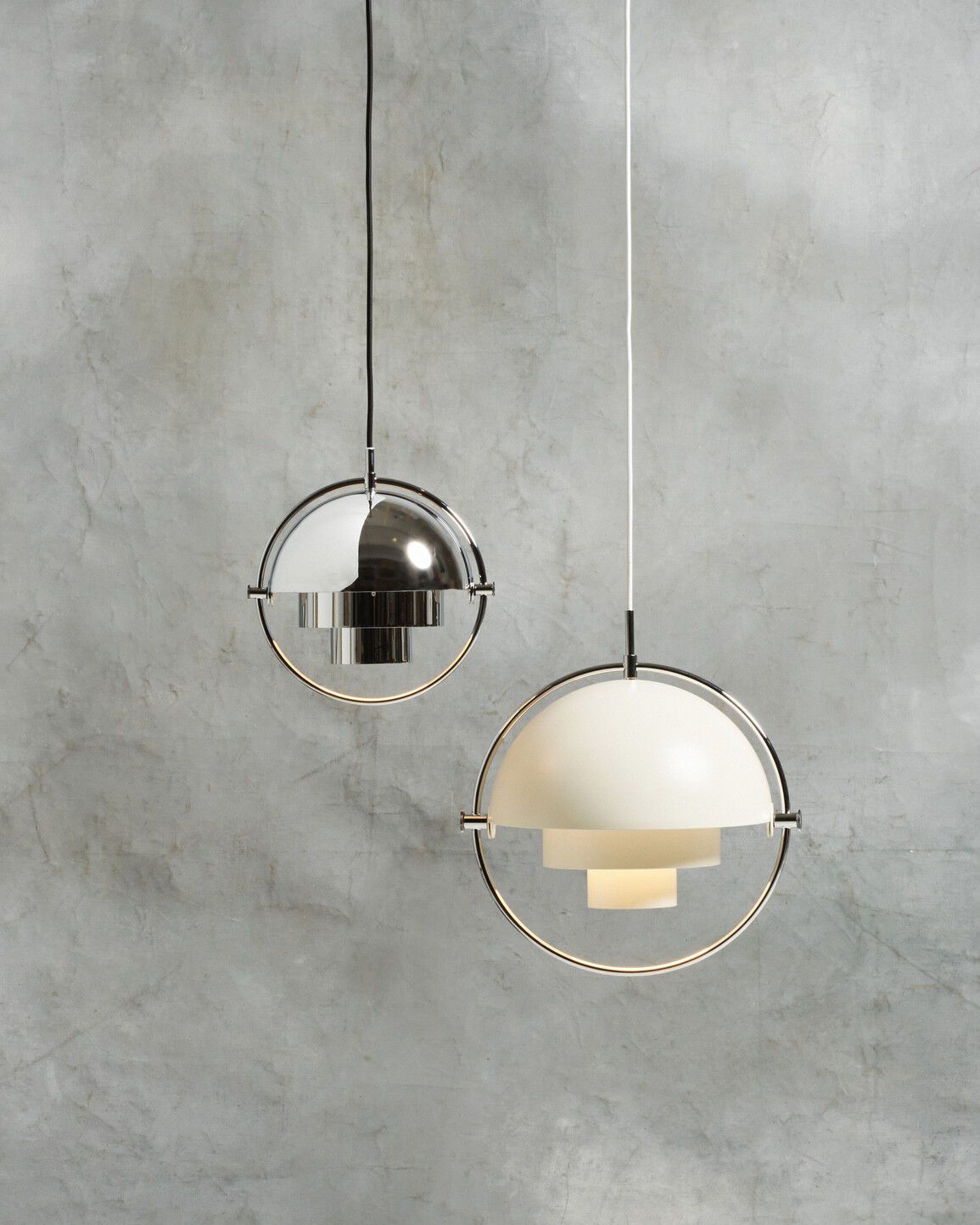 Multi-Lite Pendant (Base: Chrome, Shade: Chrome)
