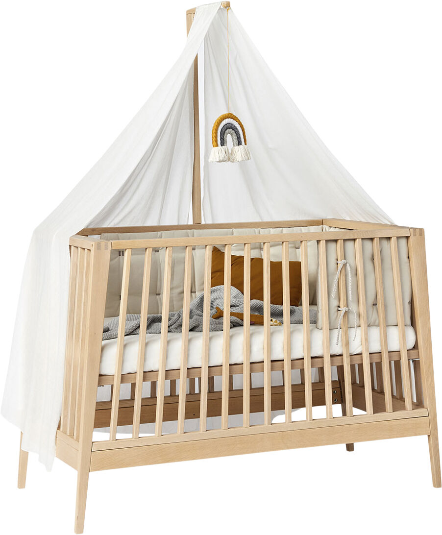 Himmel til Linea og Luna babyseng, Hvid