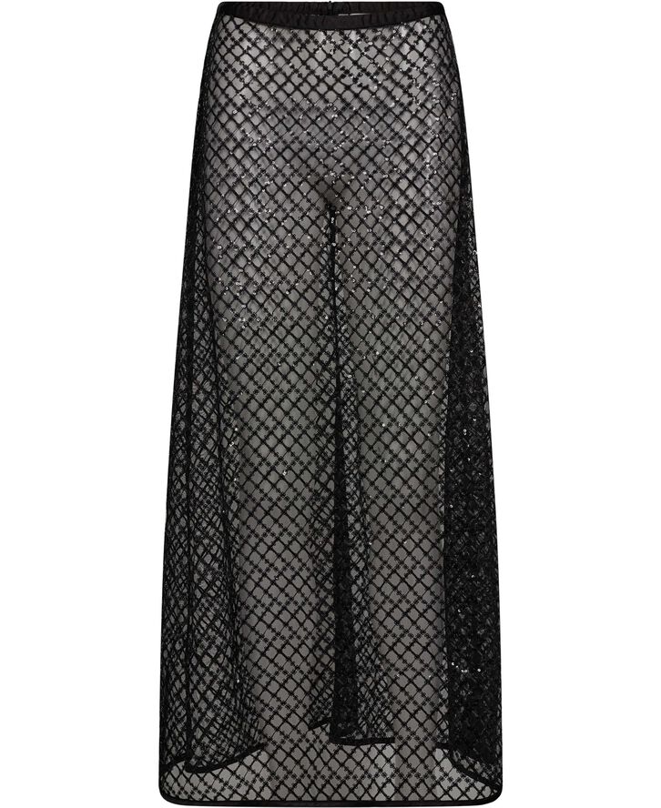 Hailey 2 nederdel med palietter