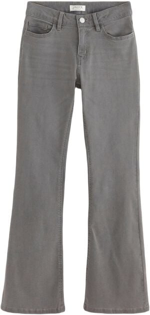 Comfy, woven jeans in cotton blend