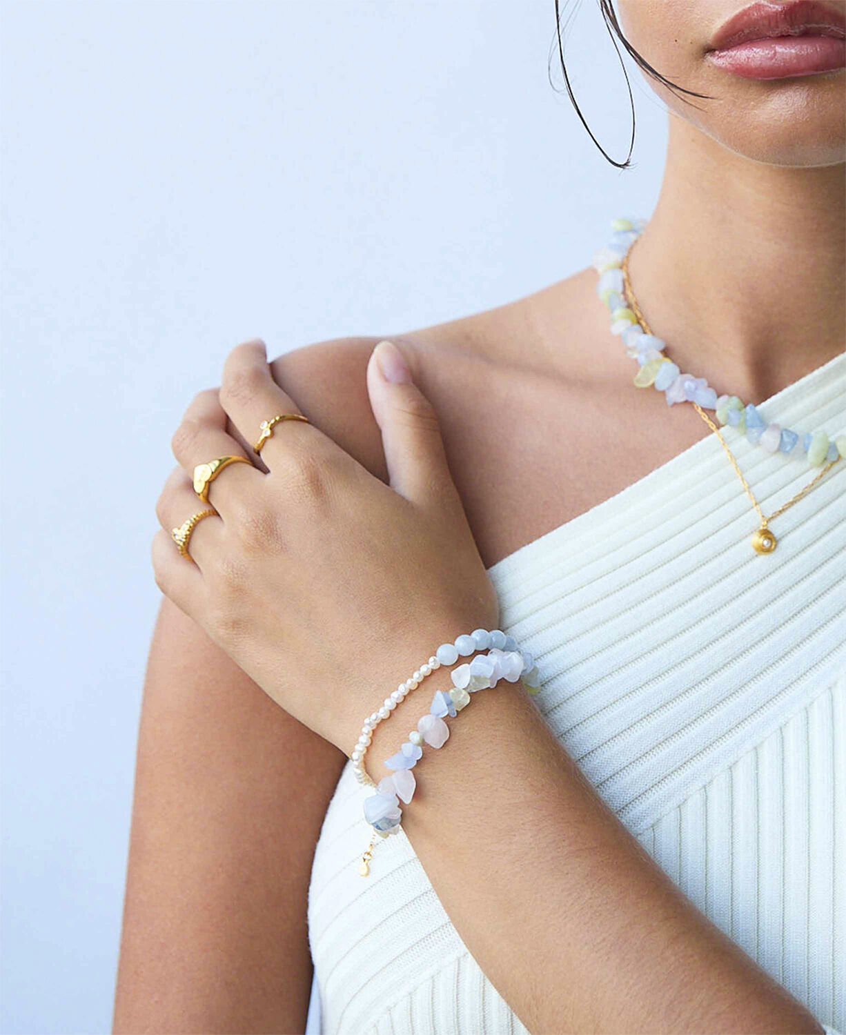 Dusty rainbow armb&aring;nd