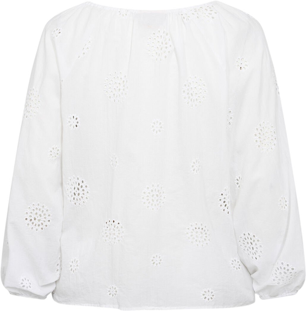 Curvy WA-GIT 1 Bluse Hvid