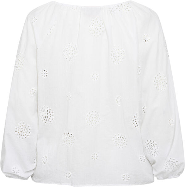 Curvy WA-GIT 1 Bluse Hvid