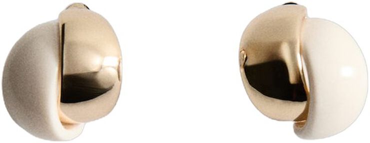 Mixed resin earrings