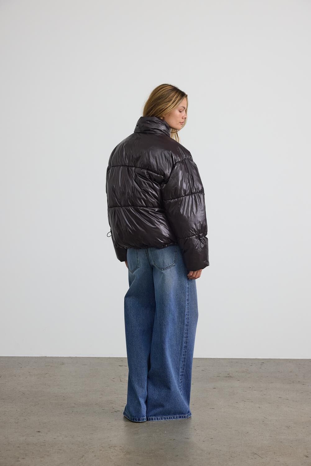 Nmallie Shiny Puffer Noos