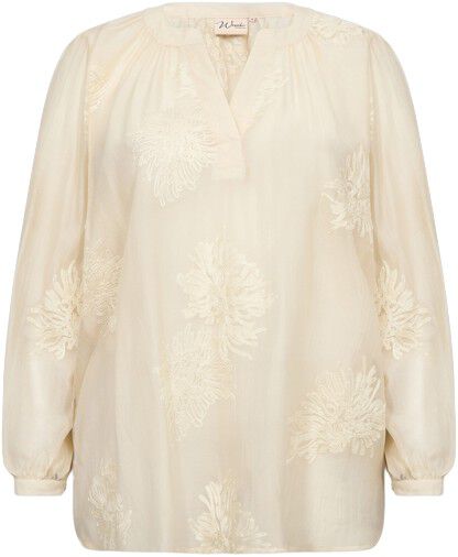 Curvy WA-SILICIA 1 Bluse Creme