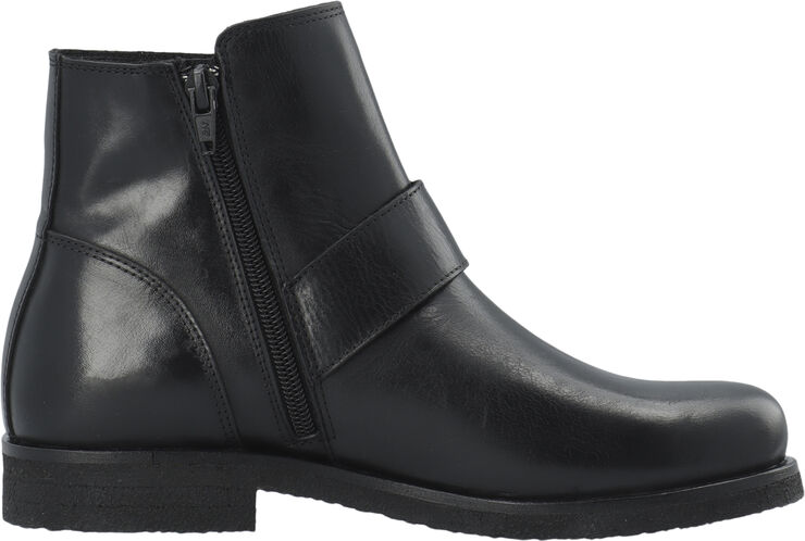 CASFREJA Low Biker Boot Pull Up Leather