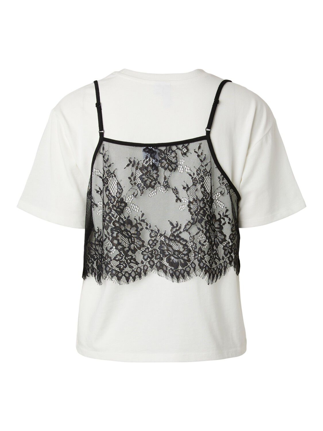 Pcfnug Ls Lace Singlet Layer Tee Jrs D2D