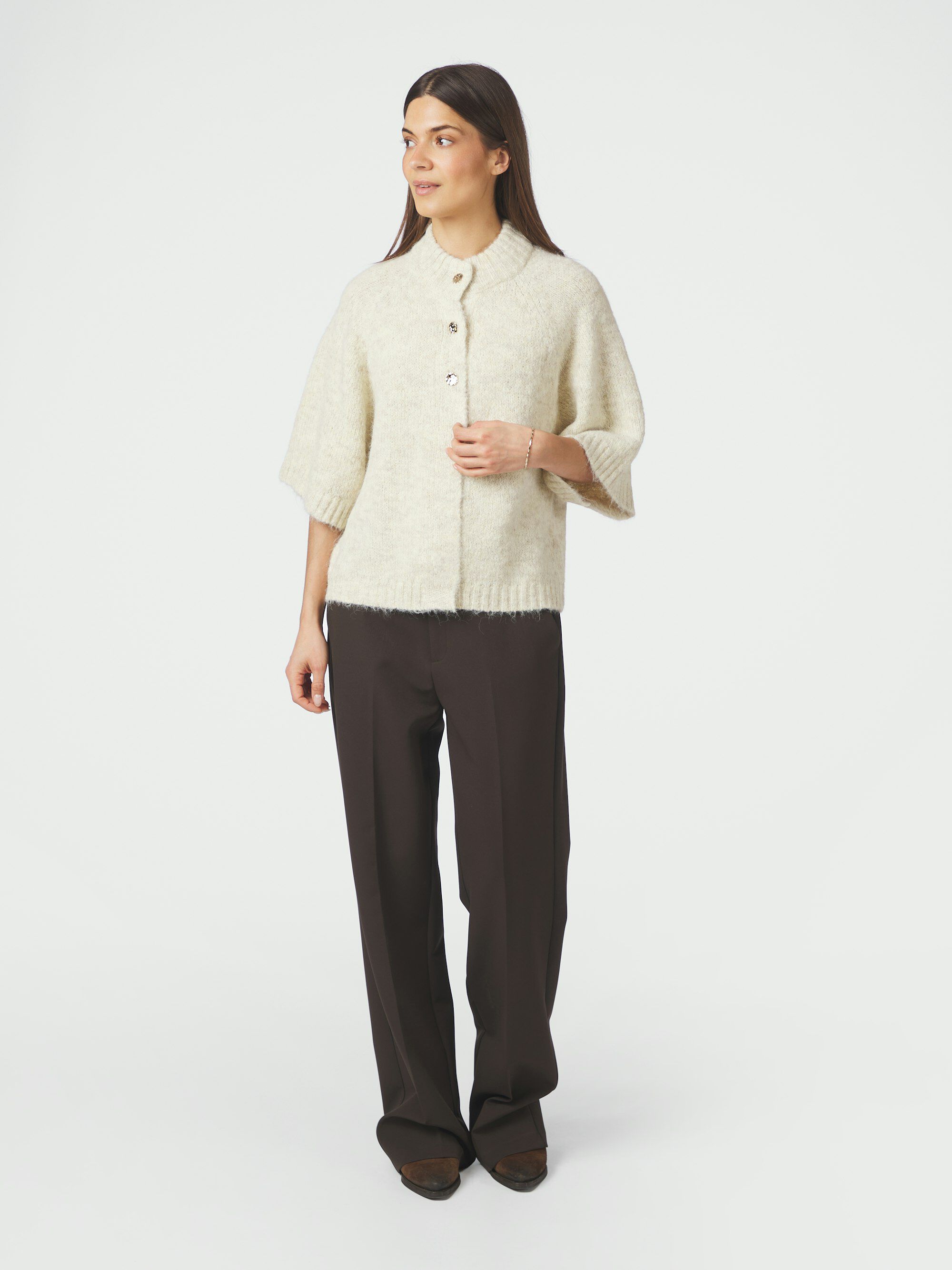 Benuta Fluffy Knit Cardigan
