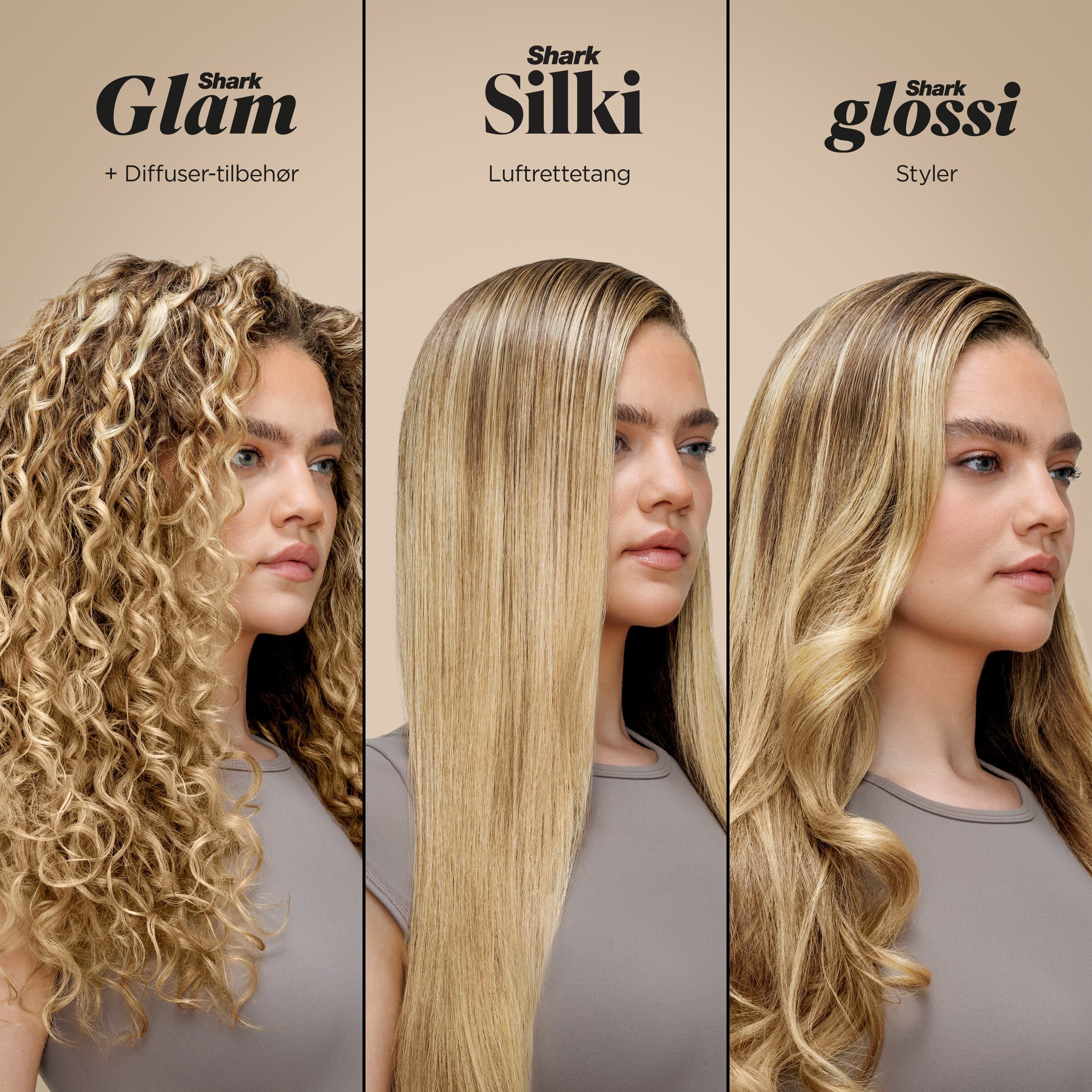 Shark Glam Sleek Straight Waves & Curls multistyler