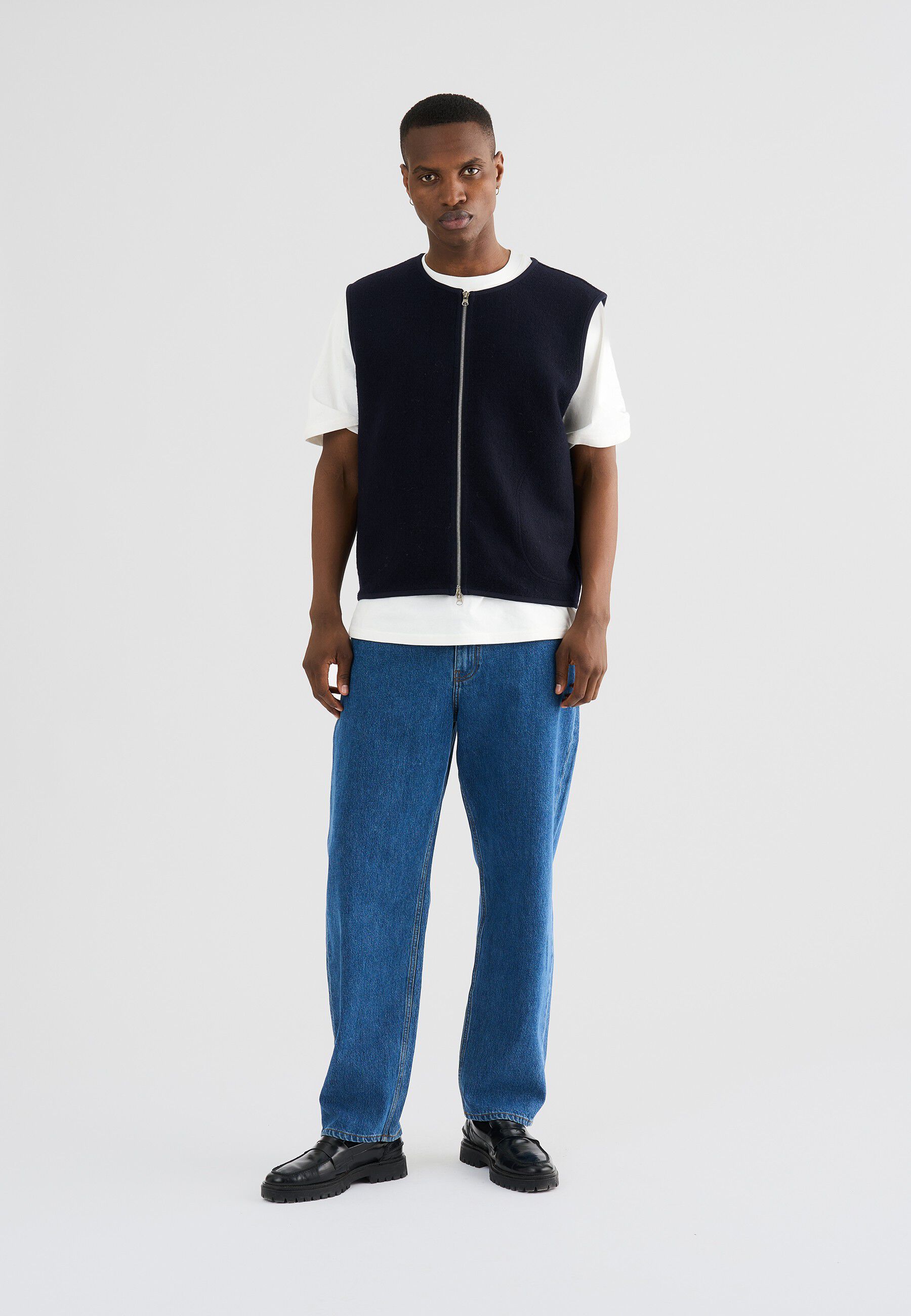 RTKIAN BOILED WOOL VEST