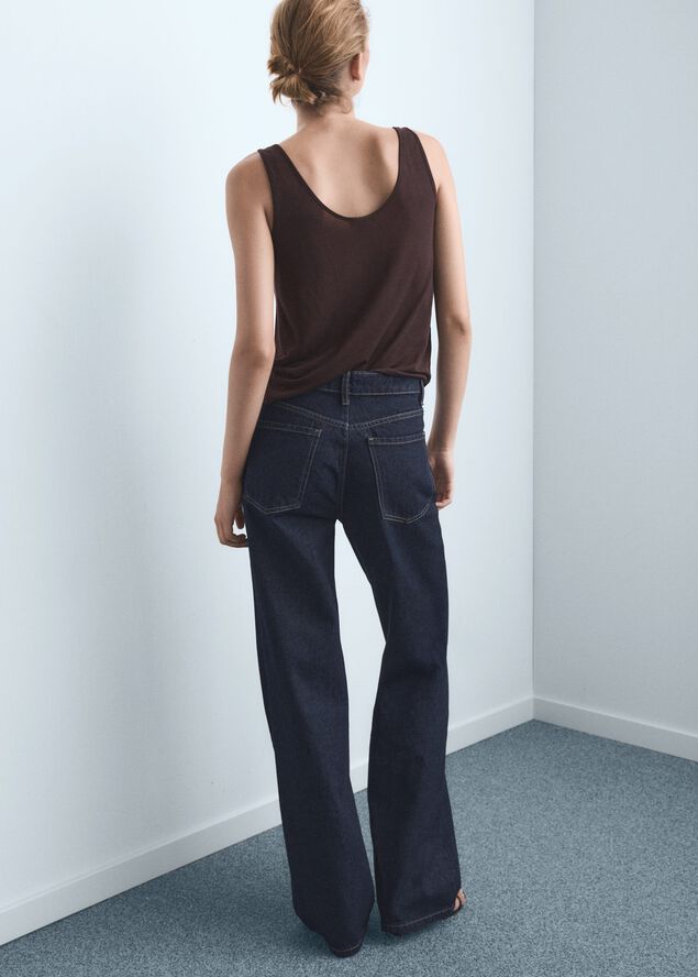Danila wide leg high-rise jeans