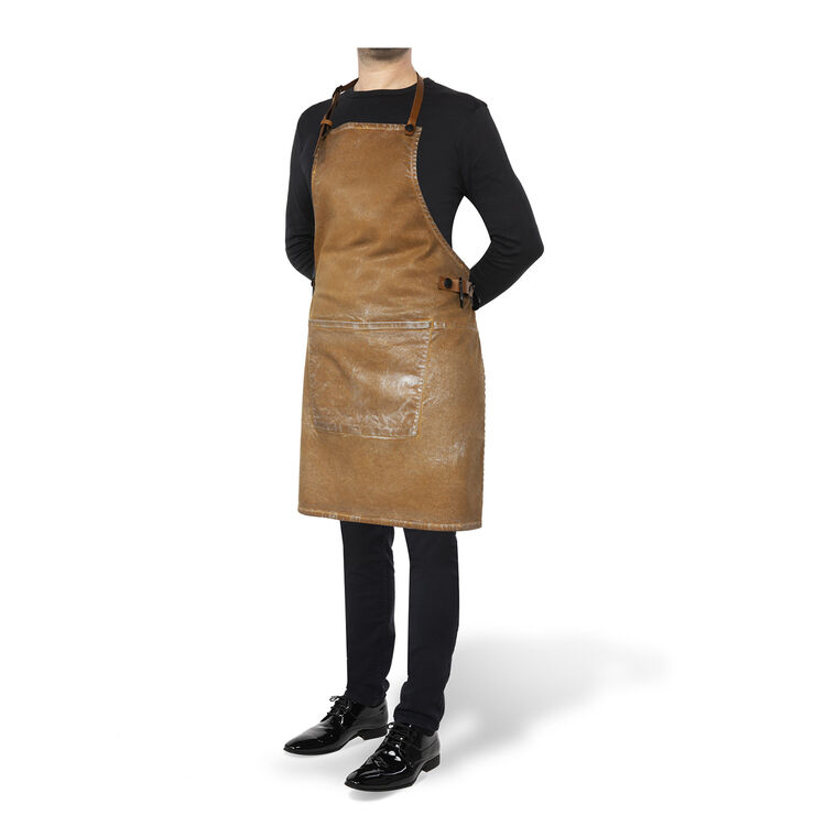 BBQ Style Apron Gold Wash