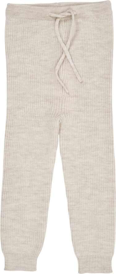 MERINO CLASSIC RIB LEGGINGS W. DRAW