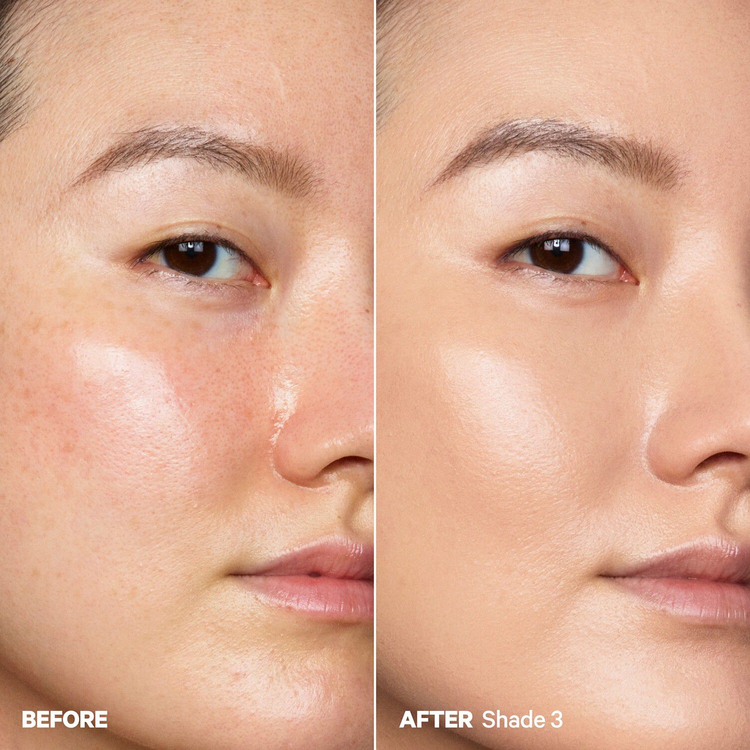 En ren, icke-komedogen stick-concealer i gelkr&auml;m med byggbar t&auml;ckning,