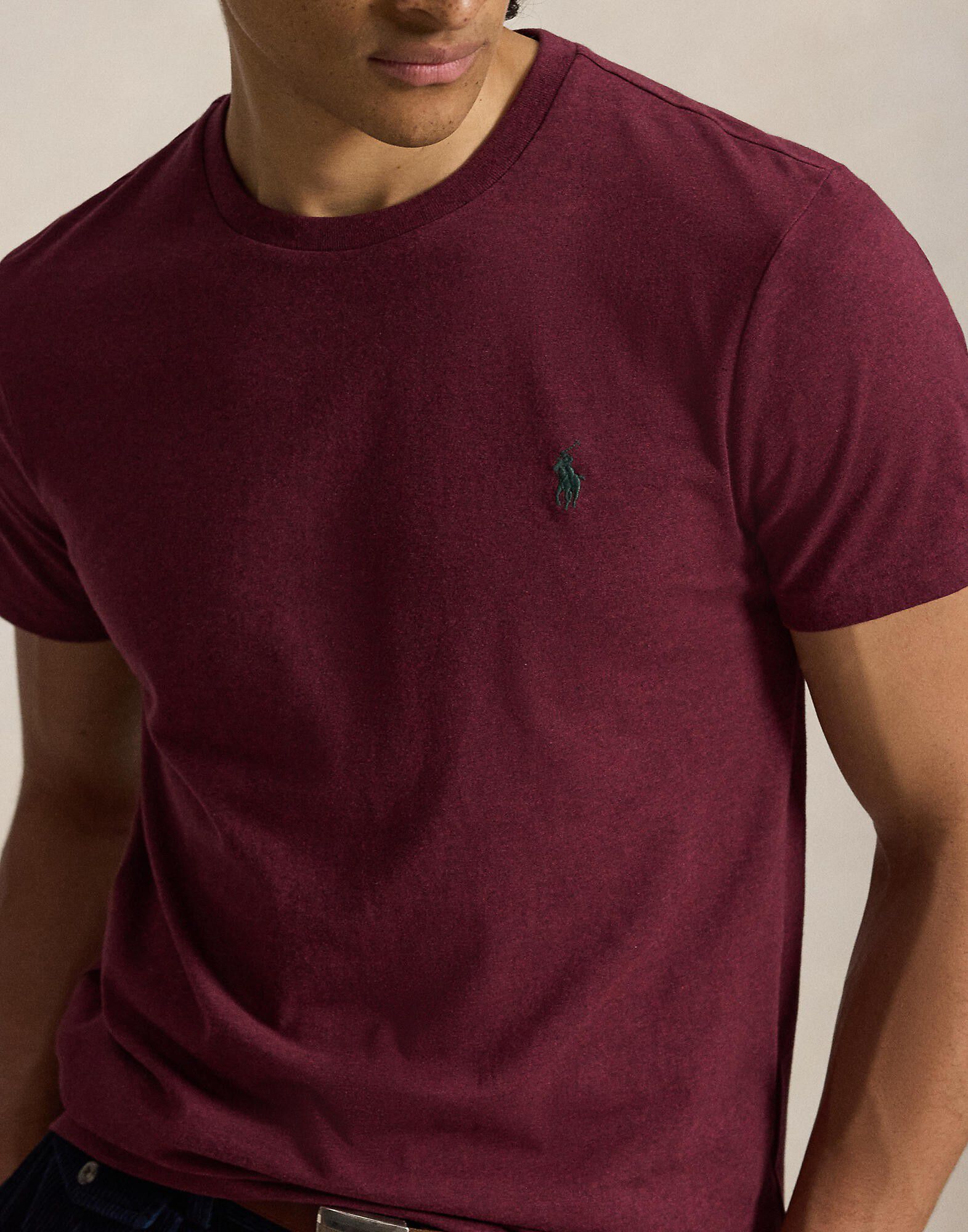 Custom Slim Fit Jersey Crewneck T-Shirt