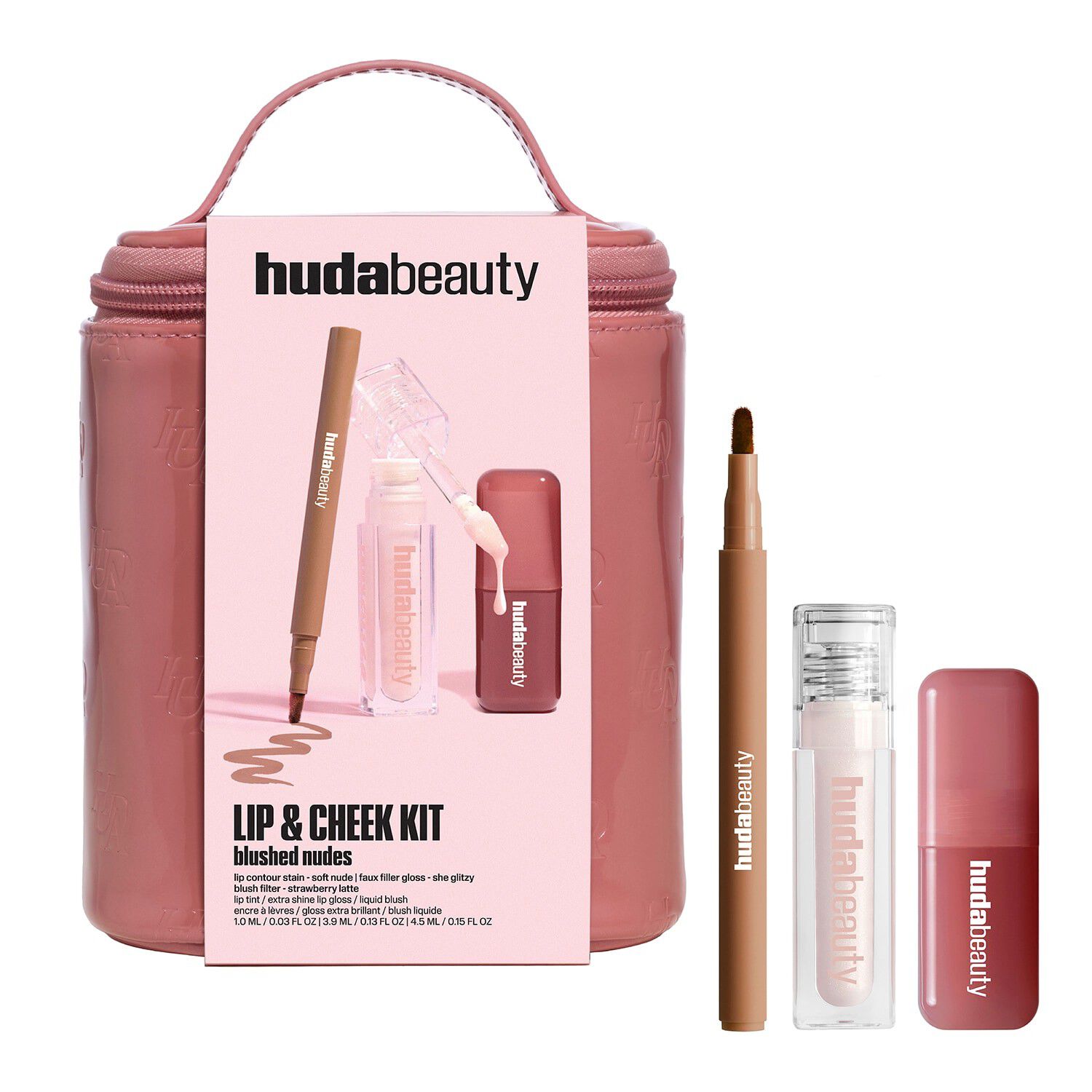 Lip & Cheek Blushed Nudes Kit  makeupset