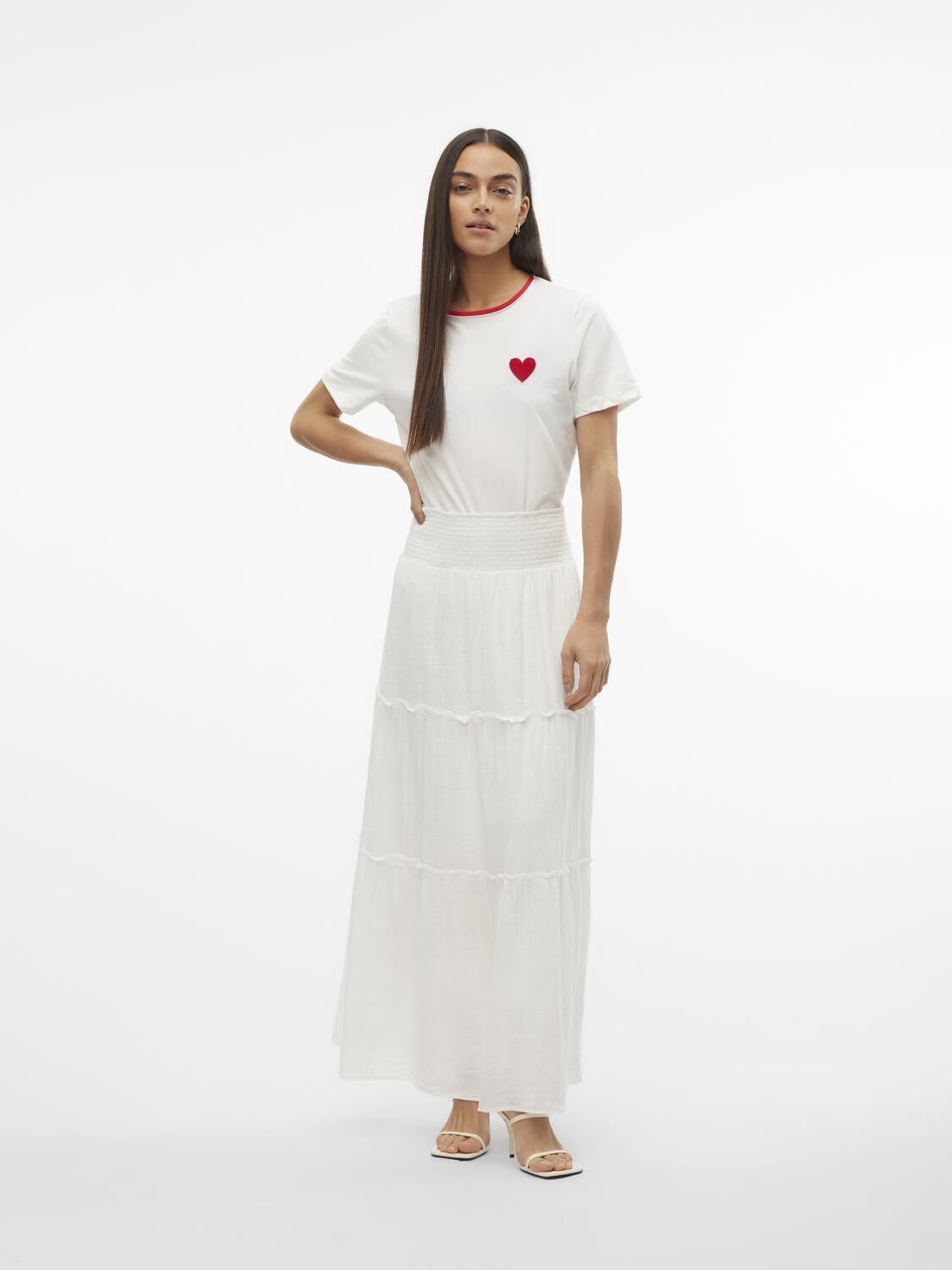 Awkeeley Hw Long Skirt Noos