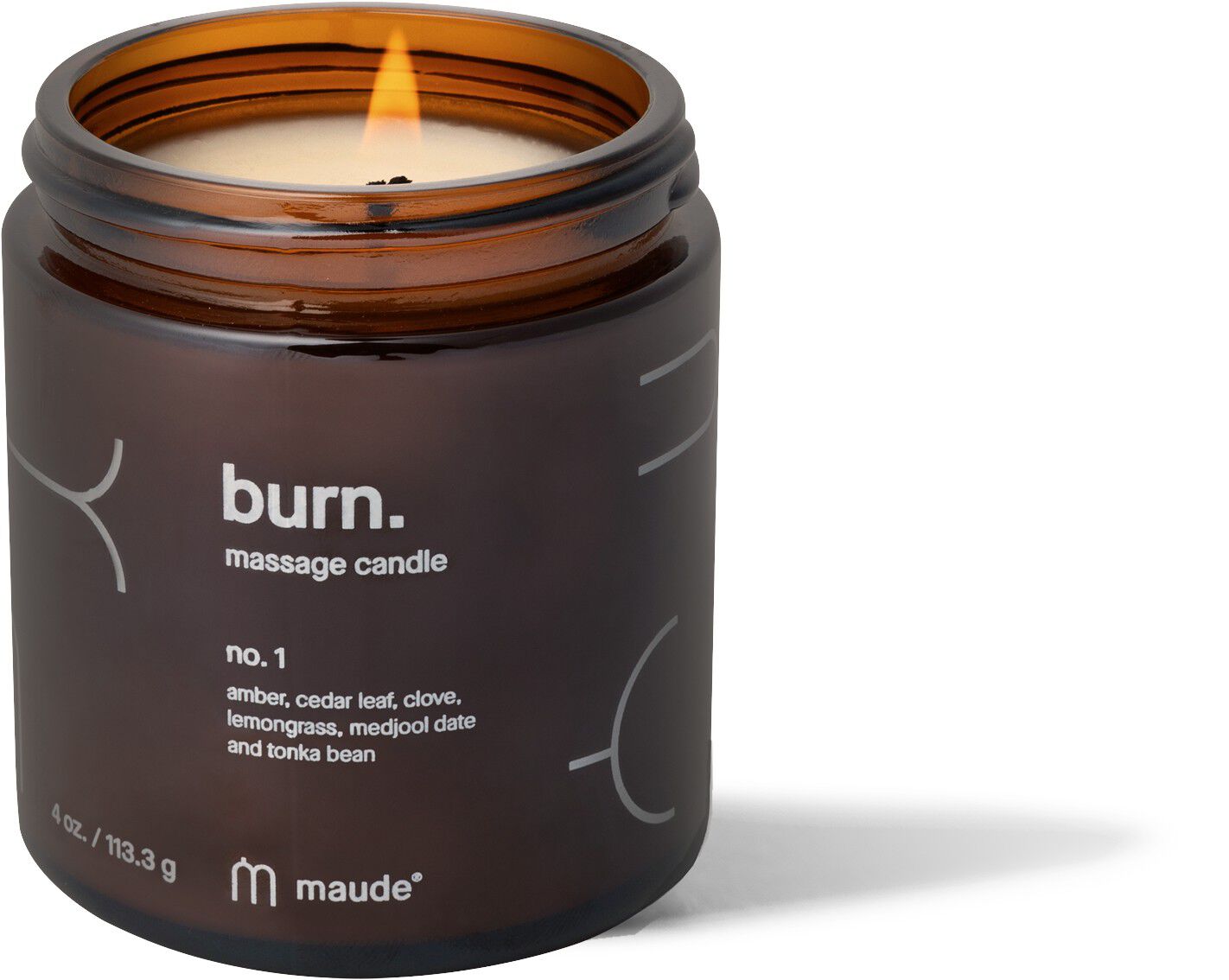 Burn Massagelys no. 1