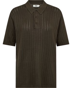 Fabro 1 knit polo - EcoVero