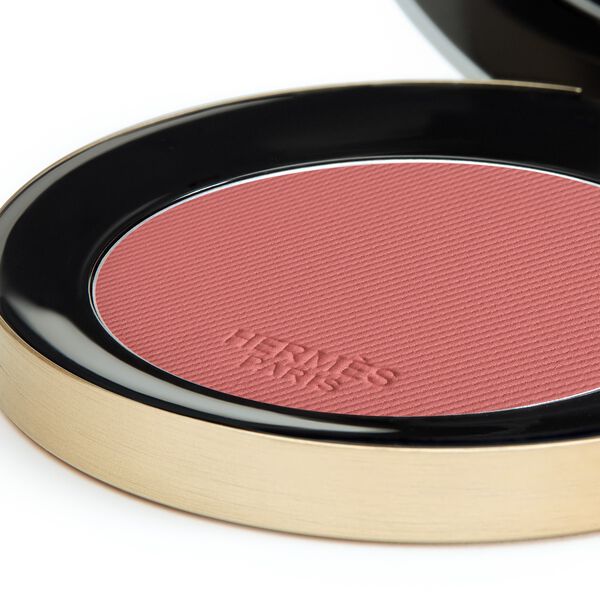 Rose Hermès, silky blush powder, Rose Feu