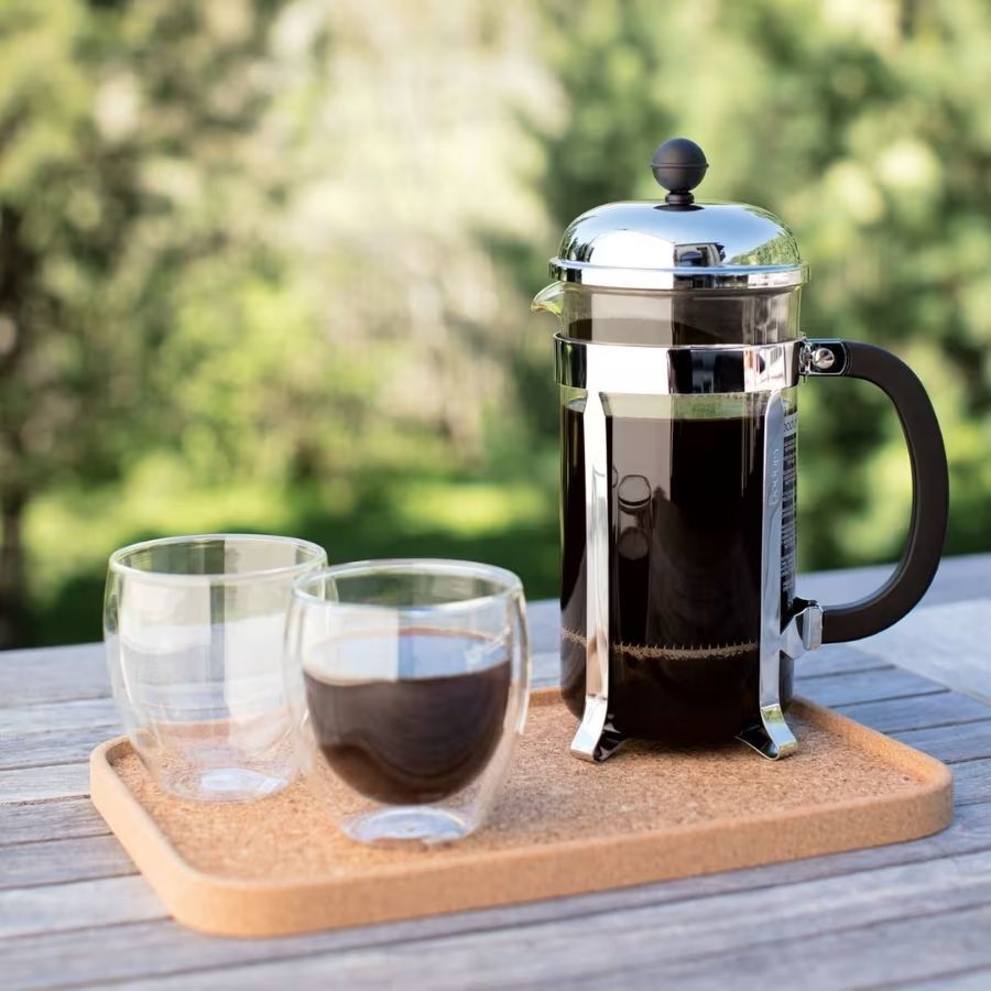 Fransk Press-Kaffebryggare, 8 koppar, 1 l, 34 oz