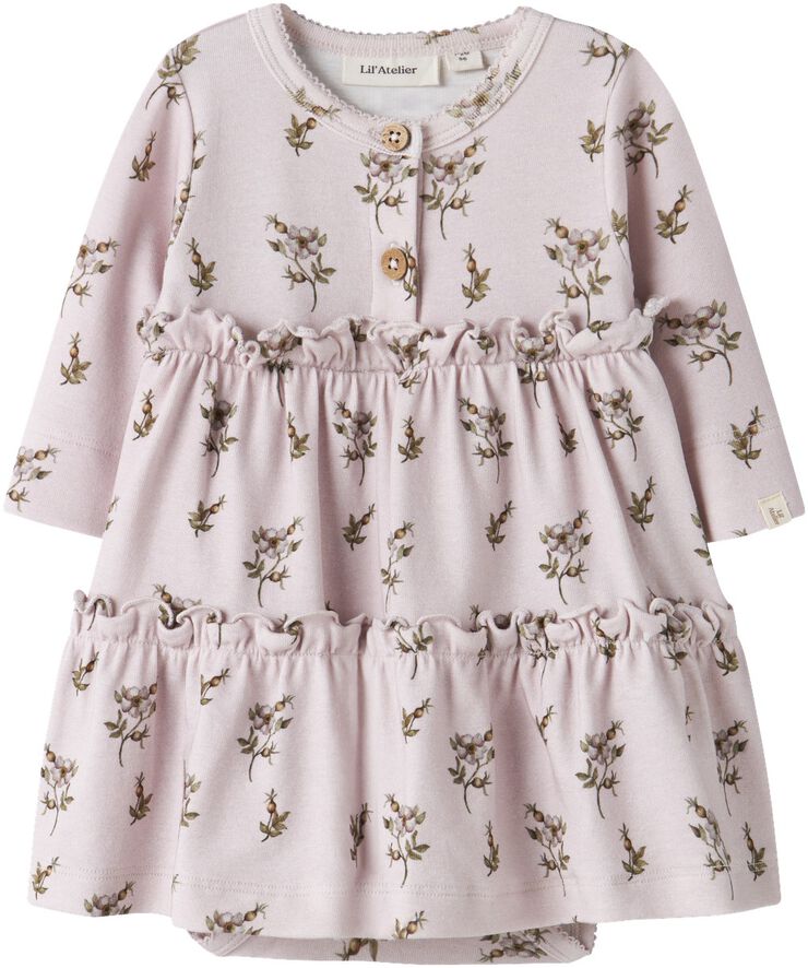 NBFGAYO SUM LS BODY DRESS LIL
