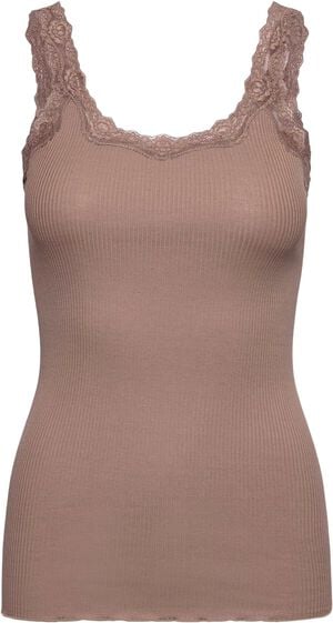 RWBabette Silk SL Deep Back Lace Top