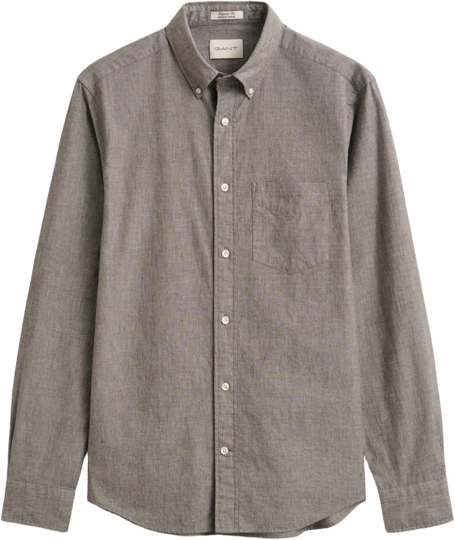 REG ARCHIVE POPLIN MELANGE SHIRT