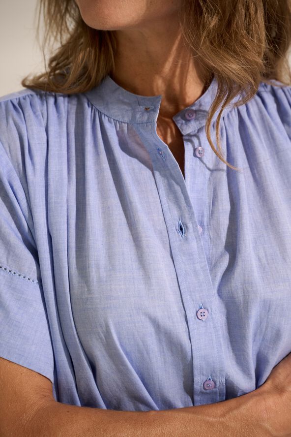 june shirtdress chambray
