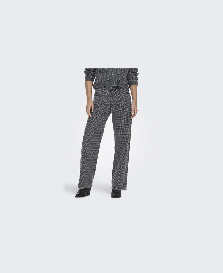 ONLHUDSON REG WIDE DECO RED DNM CRO