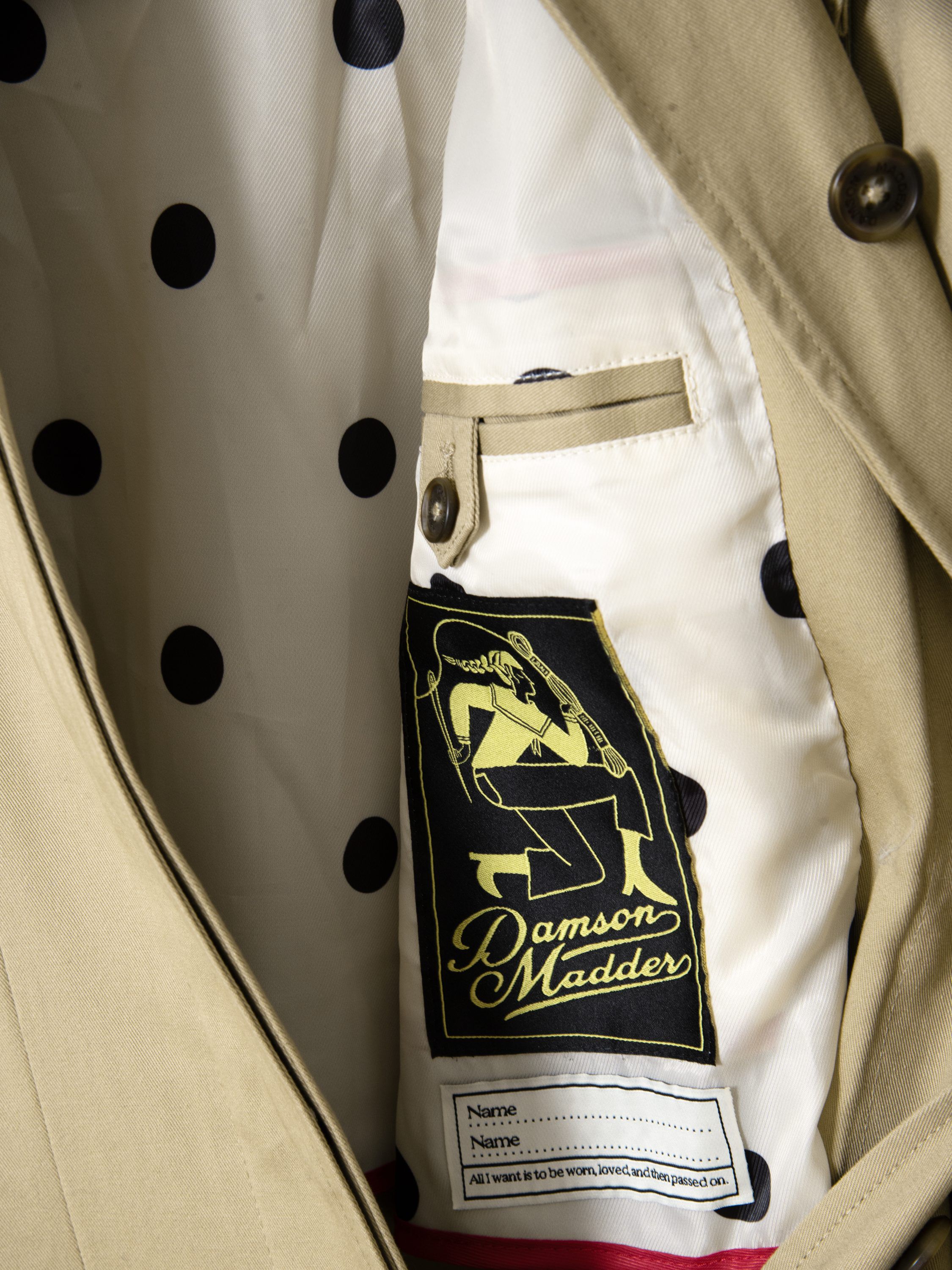 SOFIA PLEATED TRENCH