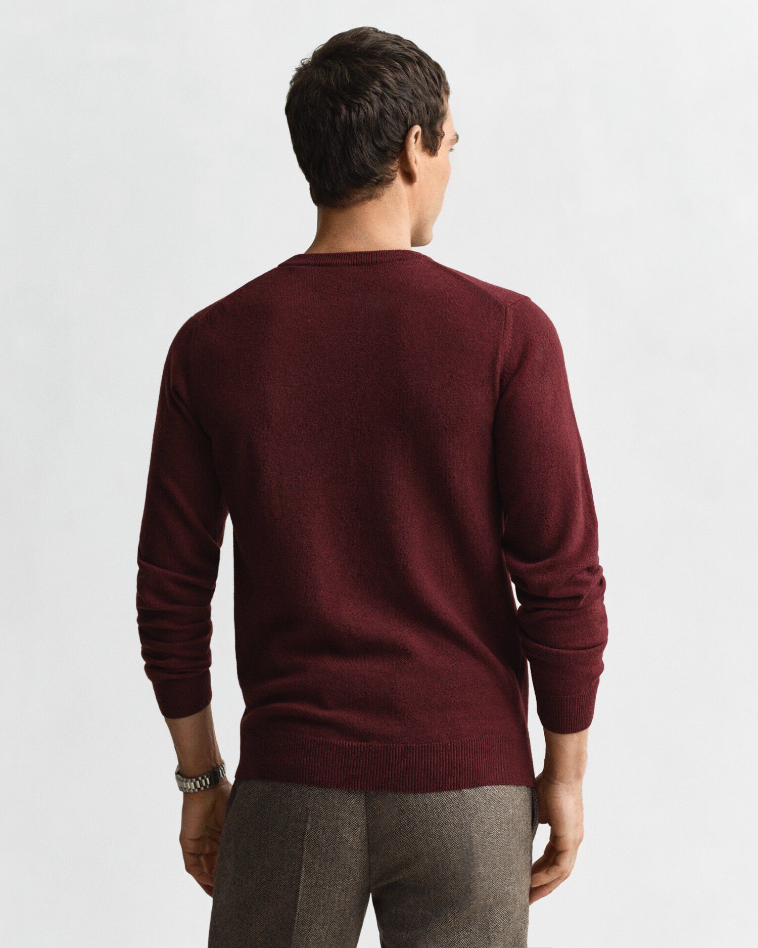 SUPERFINE LAMBSWOOL C-NECK