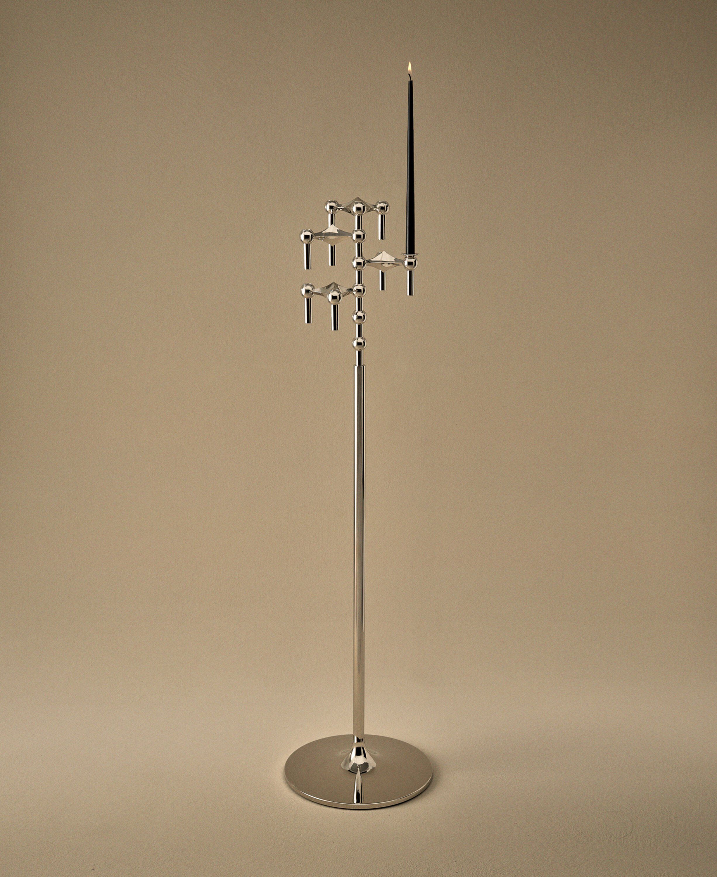 STOFF Nagel ljusstake 3 st. krom