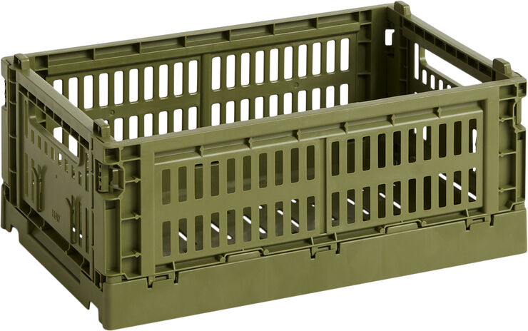 HAY Colour Crate-Small-Olive