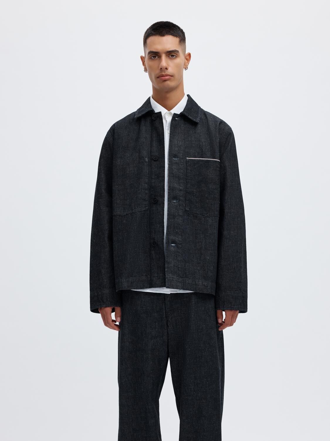 ANRFLOKI SELVEDGE DENIM RINSE OVERS
