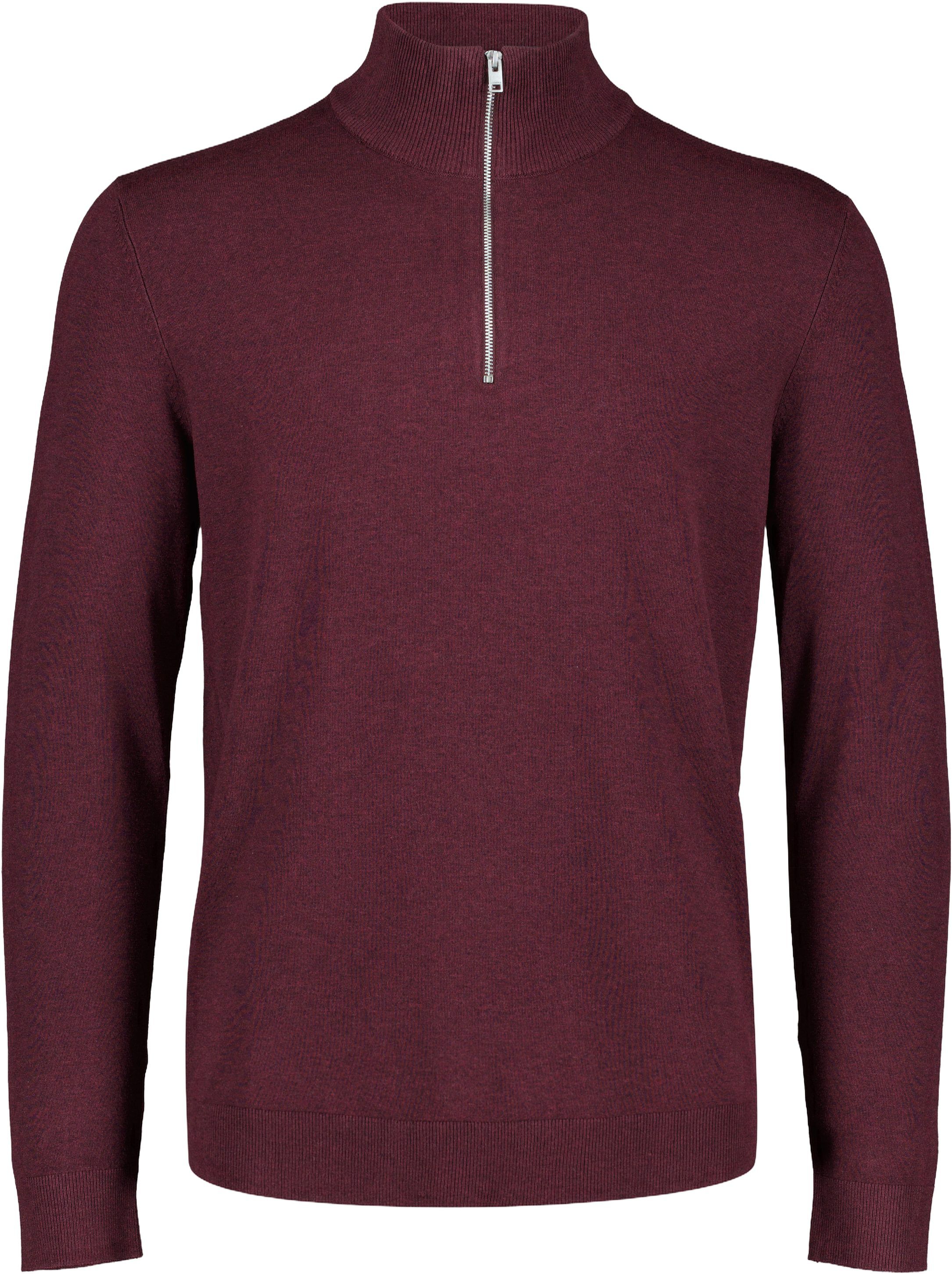 Soft viscose blend half zip