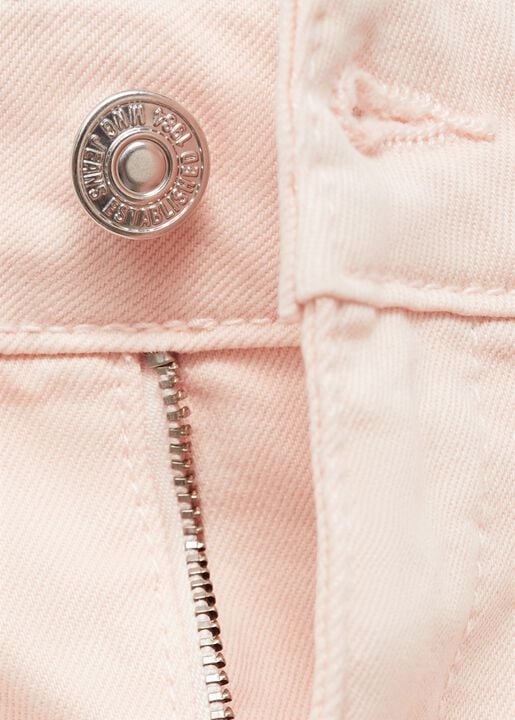 Flared cropped jeans with pockets
