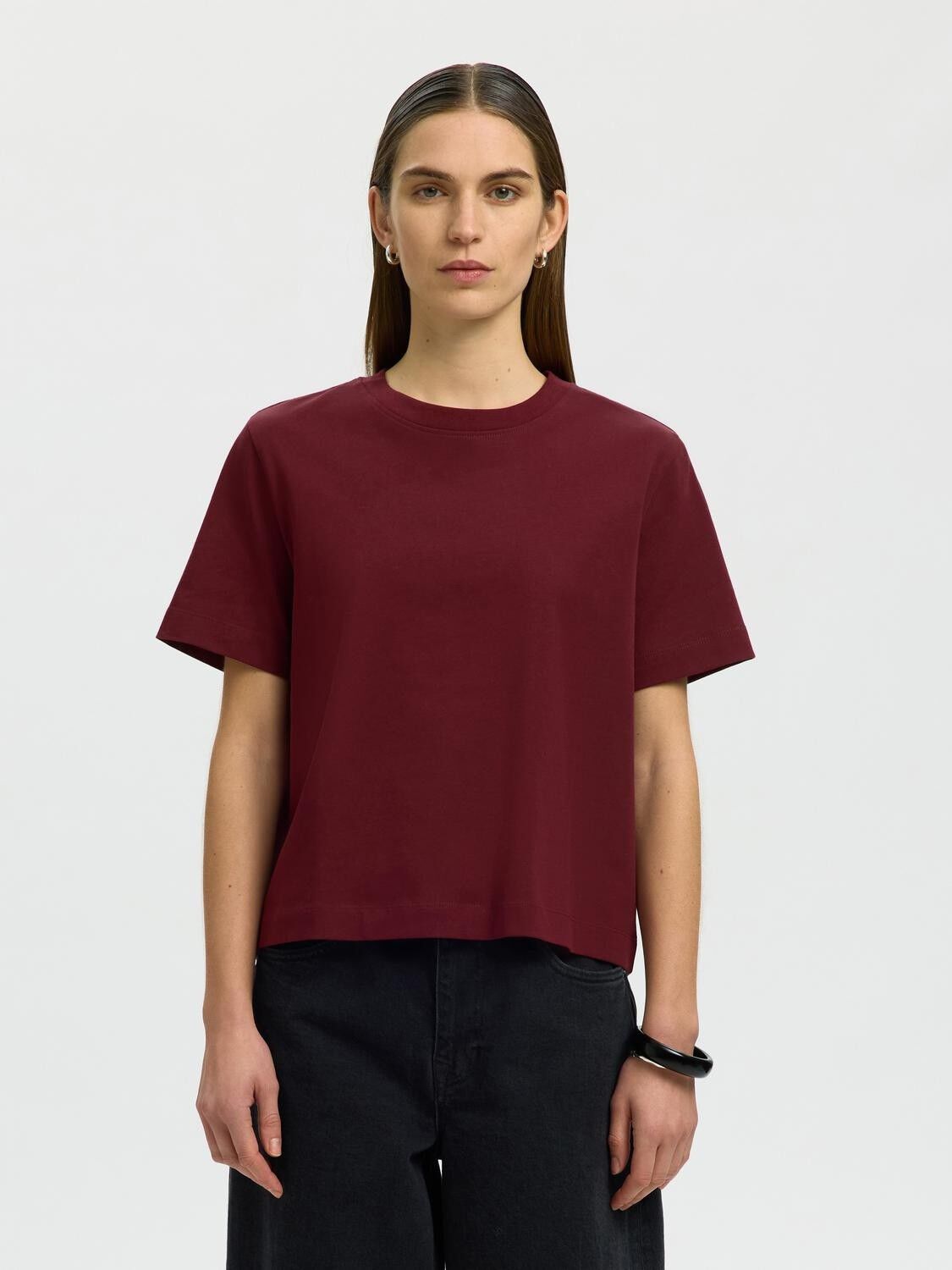 Slwessential Ss Boxy Tee Noos