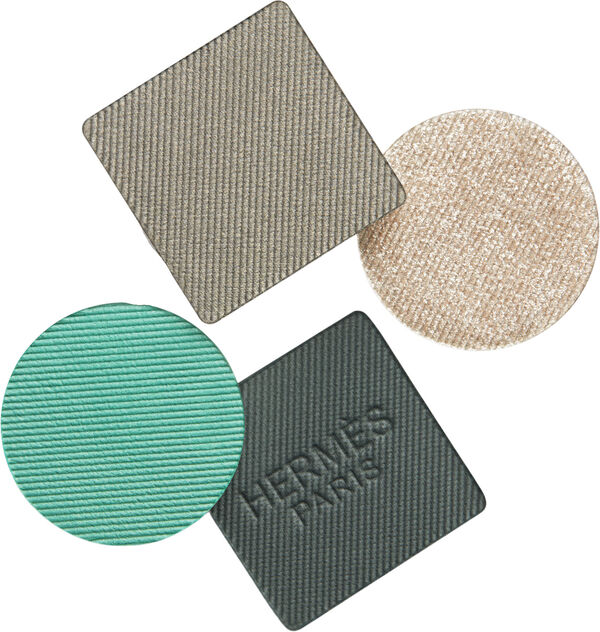 Ombres d'Hermès, powder quartet for the eyes, Ombres Végétales